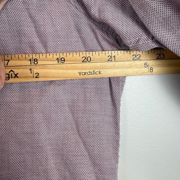 Ted Baker London Shirt Men 4 Large Pink Printed Long Sleeve Button Down Classic - Picture 7 of 8